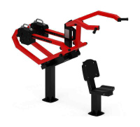 Уличные тренажеры + Уличный тренажер Тяга верхняя с переменной нагрузкой СТ 036-11