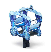 Балансиры + ИО 23.03.03-04 Качалка на пружине карета Снежная королева