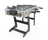 Настольный футбол + Игровой стол - футбол DFC Athletic 49" 104 x 57 см / складной