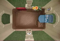 Игровое домашнее оборудование + Игровой домик "Уютный коттедж"