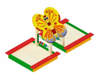 Песочницы + Песочница двойная Бабочка ИО 07-507