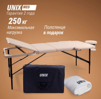 Массажные столы складные + Массажный стол UNIX Superior 3 Section Cream