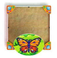 Песочницы + Песочница средняя с навесом Бабочка (Ракушки) - ИО 5.01.09-02