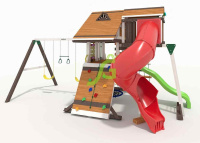 Детские уличные комплексы + Детская площадка IgraGrad Крепость Фани Deluxe 2 мод.2
