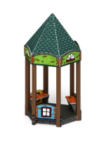 Теневые навесы, беседки + Домик Карандаши (Город) - МФ 10.26.01-02