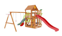 Детские уличные комплексы + Детская площадка IgraGrad Крафт Pro 5