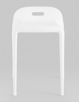 Пластиковые стулья + Табурет Sletten пластик белый