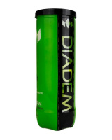 Мячи для большого тенниса + Мячи для большого тенниса детские DIADEM Stage 1 Green Ball, BALL-CASE-GR, от 11 лет, упаковка 3 мяча