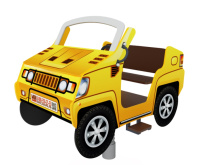 Детские качели + Качалка на пружине Кабриолет двухместный ИО 04-002