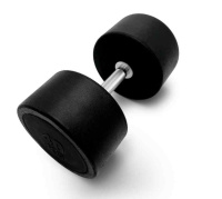 Гантели + Гантель UNIX Fit PRO круглая обрезиненная 40 кг