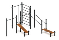 Уличные турники и брусья (Воркаут) + Воркаут ЛОВ 108 ВТ 102.18-01