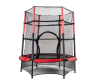 Батуты + Батут DFC JUMP KIDS 55" красно-серый