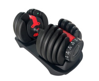 Гантели + Регулируемая гантель DFC SQ-DB003 от 2,5 до 24 кг (15 уровней нагрузки)