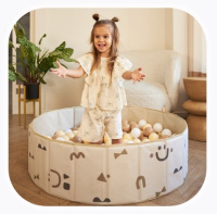 Сухие бассейны и шарики + Сухой бассейн для шариков UNIX Kids Smile (100 cm) Camel