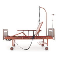 Кровати функциональные + Кровать электрическая Med-Mos DB-7 (МЕ-2028Д-00 (У-удлинение)) (2 функции)