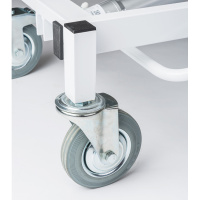 Тележки для перевозки пациентов + Каталка КСМ-ТБВП-02г с гидро-приводом высоты