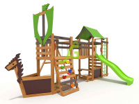 Детские уличные комплексы + Детская площадка IgraGrad W20 