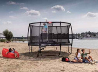 Батуты + BERG Champion Regular 330 Grey + Safety net Deluxe