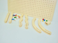 Тактильное оборудование и панели + Тактильный навесной элемент «Набор - «Горки 6 шт.»