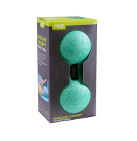 Мячи массажные + Мяч массажный сдвоенный PRCTZ MASSAGE THERAPY PEANUT BALL,25 см.