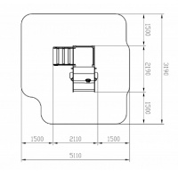 Теневые навесы, беседки + Машинка (оранжевая) - Беседка машинка - МФ 10.03.06-01