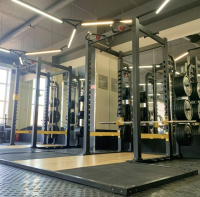 Силовые рамы + BRONZE GYM BR-1031 Рама для приседов