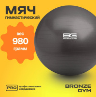Фитболы, прыгуны + Мяч гимнастический BRONZE GYM, антивзрывной, 55 см.