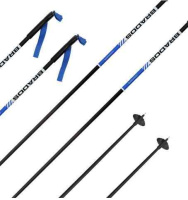 Лыжное снаряжение + Палки лыжные Brados Sport Composite Blue