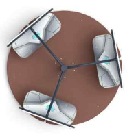 Детские качели + Карусель Солнышко (Техно) - ИО 30.01.03-11.И1