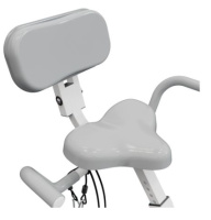 Велотренажеры + Велотренажер X-Bike DFC DavCreator Max, бело-голубой