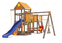 Детские уличные комплексы + Всесезонная площадка IgraGrad С Мостик 1 SF2