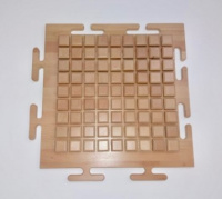Тактильное оборудование и панели + Сенсорная дорожка из фанеры (4 модуля)
