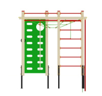 Детские уличные комплексы + Спортивный комплекс Паутинка 2 СК 06-602