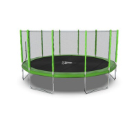 Батуты + Батут DFC Trampoline Fitness 16ft наружн.сетка, св.зел. (488см)