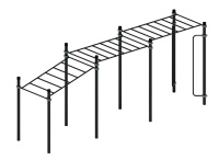Уличные турники и брусья (Воркаут) + Воркаут ЛОВ 108 ВТ 102.11-01