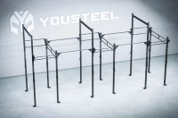 Свободностоящие рамы для кроссфита + Функциональная рама ФР-6900-1800-1