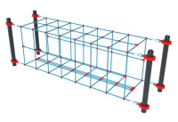 Детские уличные комплексы + Спортивный комплекс Джунгли СК 09-020