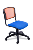 Стулья для посетителей + Стул для посетителей ИЗО черный каркас на крестовине СЕТКА