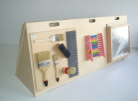 Тактильное оборудование и панели + Опора двухсторонняя для тактильно-развивающих панелей - 6 панелей