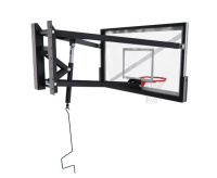 Баскетбольные щиты + Баскетбольный щит DFC со съёмным регулятором высоты, стекло 12 мм, 180 х 105 см