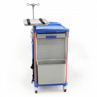 Тележки медицинские + Тележка медицинская для внутрибольничной скорой помощи MET PSC-140