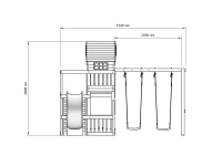 Уличные игровые комплексы для детей + Детская игровая площадка IgraGrad М4