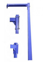 Баскетбольные стойки + Стойка баскетбольная вынос 1,2м бетонируемая, для улицы (разборная, регулируемая по высоте) IMP-A538