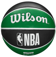 Баскетбольные мячи + Мяч баскетбольный Wilson NBA Team Tribute Boston Celtics WTB1300XBBOS, размер 7