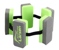 Аквааэробика + Пояс секционный для обучения плаванию AquaFitness Larsen YP-10B (5 секций)