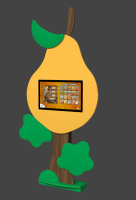 Навесные мультимедийные комплексы + Мультимедийный развивающий комплекс «AVKompleks Multi 26» в форме груши с опорой