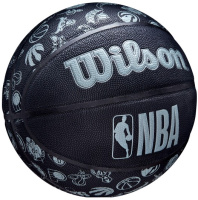 Баскетбольные мячи + Мяч баскетбольный Wilson NBA All Team WTB1300XBNBA, размер 7