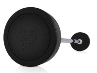 Штанги + Штанга UNIX Fit PRO прямая обрезиненная 25 кг