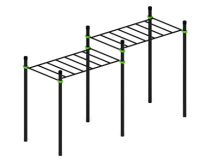 Уличные турники и брусья (Воркаут) + Воркаут 89 ВТ 11.19-01