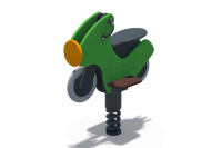 Детские качели + Качалка на пружине Байк ИО 05200